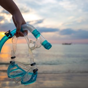 Night snorkeling from beach